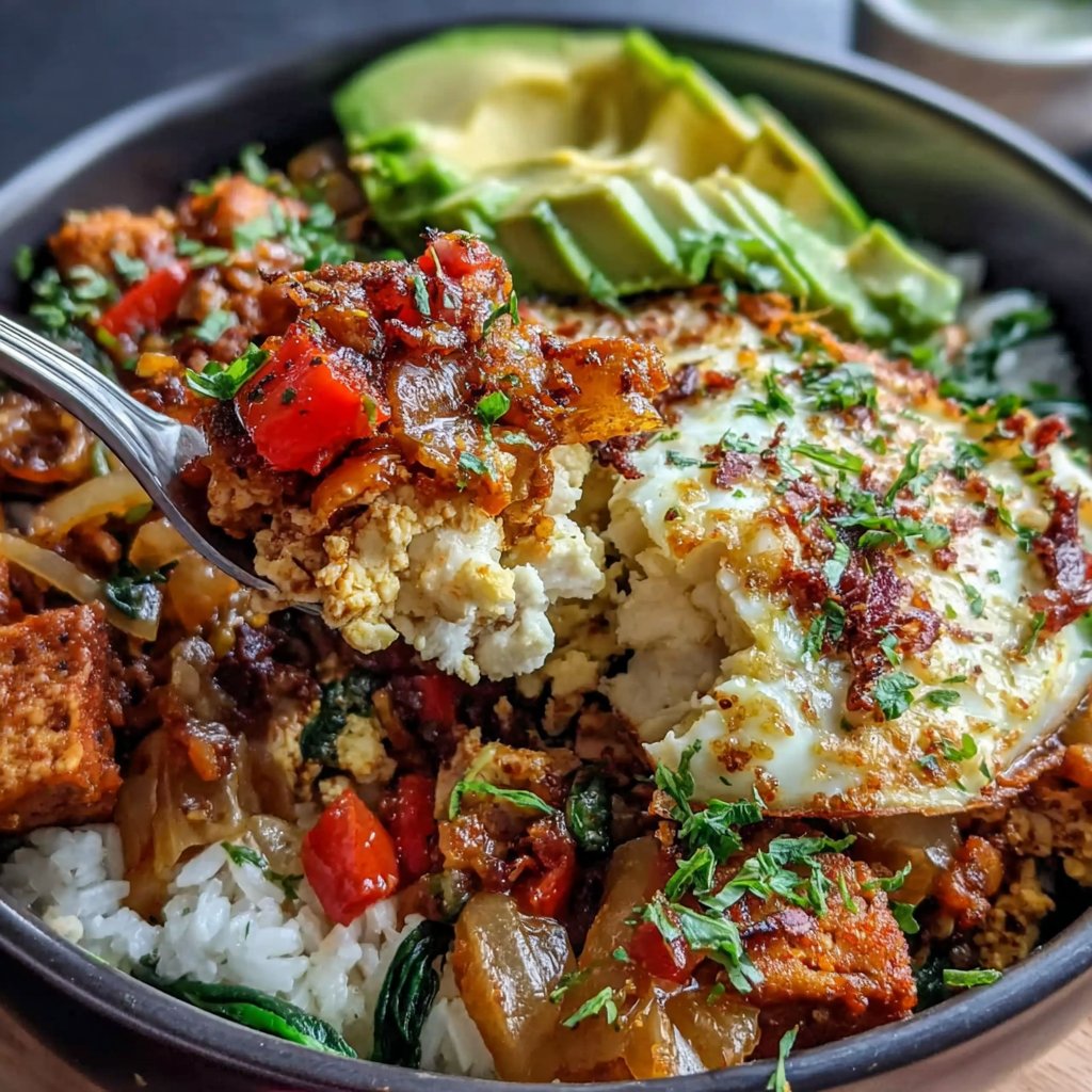 Tofu Scramble Breakfast Bowl