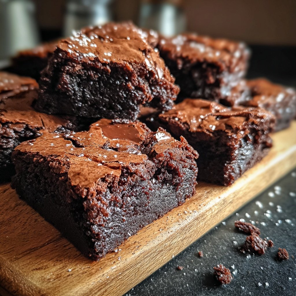 Dessert Chocolate Fudge Brownies