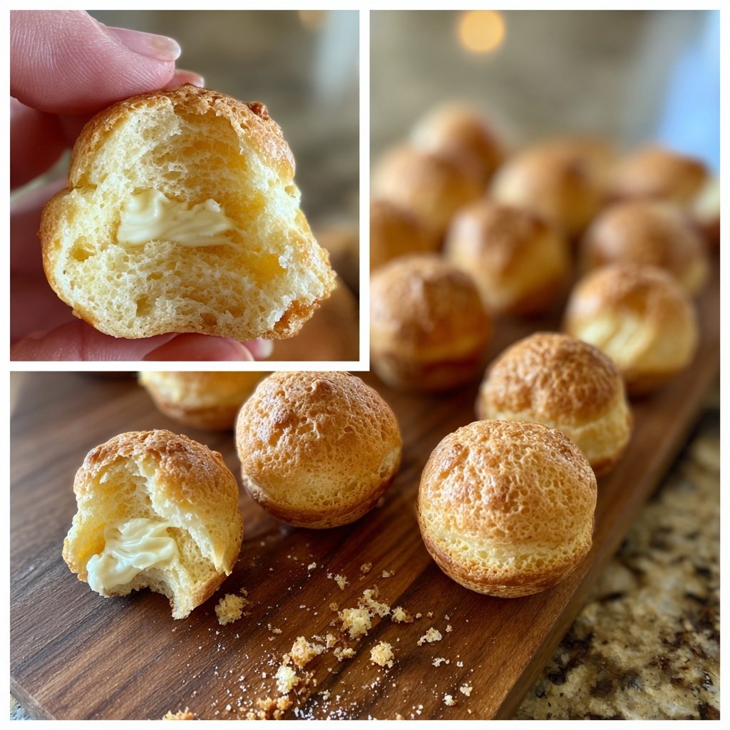Honey Vanilla Spring Puffs