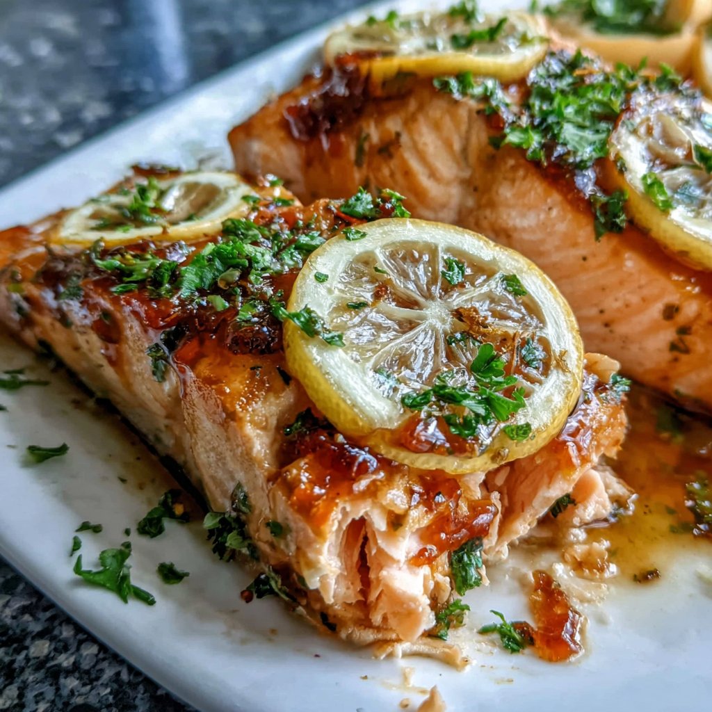 Lemon Garlic Butter Salmon